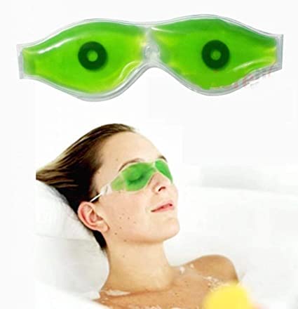 Shree Raghuvir (Pack Of 2)Latest Branded Perfect For Fitness Aloe Vera Cool Gel Eye Mask Summer Winter Monsoon Ice Cooling Sleep