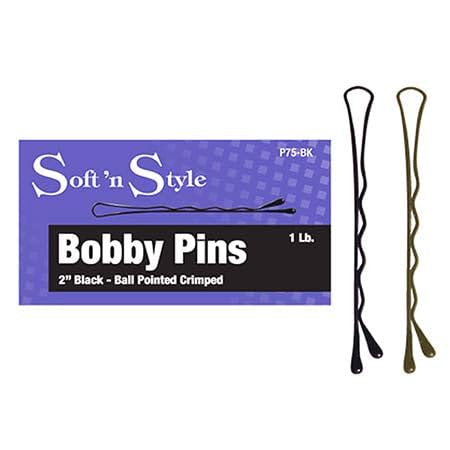 Soft 'N Style Bronze Bobby Pin Box, 1 Lb, 2 H