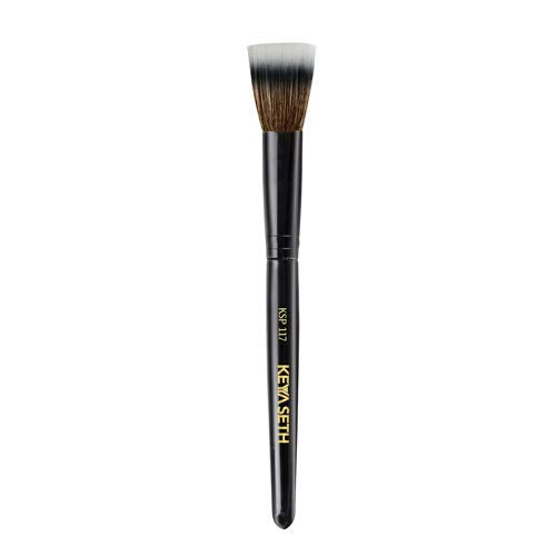 Keya Seth Professional Makeup, Buffer Brush For Liquid Cream And Powder Buffing Blending Brush Full Coverage Professional Makeup