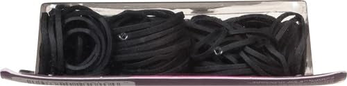 Goody Classics Rubberband, Black, 250-Count
