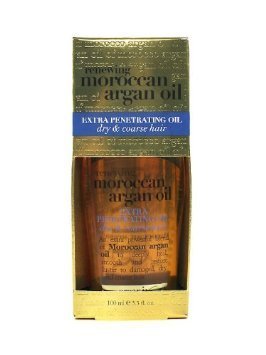 Organix: Renewing Moroccan Argan Penetrating Oil, Extra Strength 3.3 oz (3 pack)