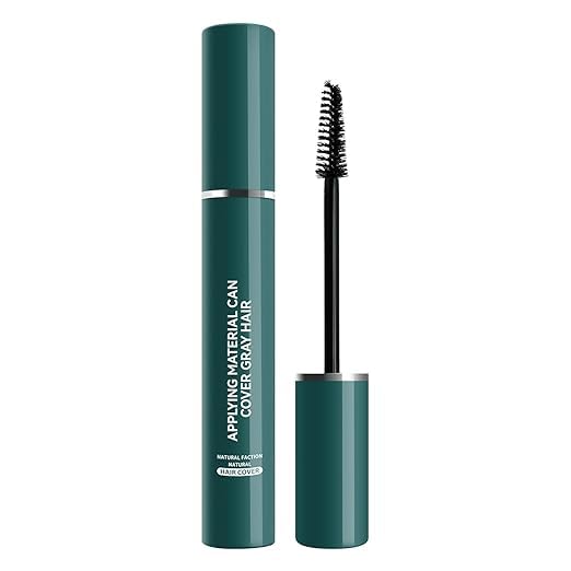 Quick Cover Black Hair Touch Up Mascara Brush, 14Ml Temporary Black Hair Touchup, Hair Mascara Brush
