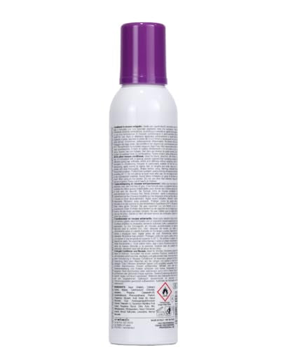 Fanola No Yellow Incredible Foam - Purple Hair Conditioner Mousse Toner With Violet Pigments Removes Yellow And Brassiness On Bl