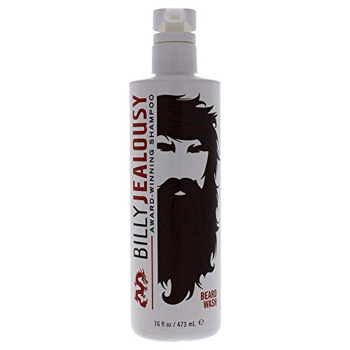 Billy Jealousy Beard Wash Hydrating Mens Beard Shampoo, 16 Fl. Oz.