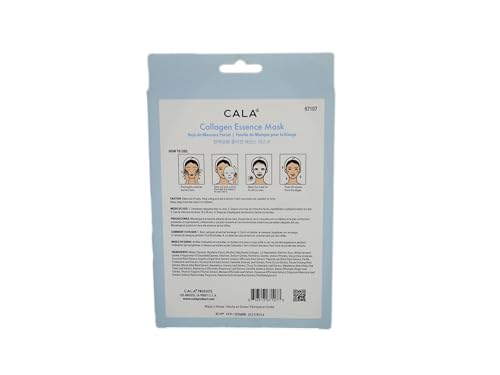 Cala Collagen essence facial mask sheets 5 count, 5 Count