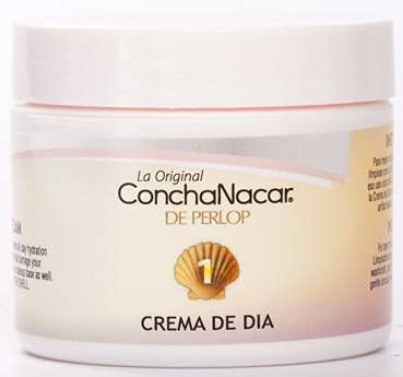 Concha Nacar Crema De Dia No.1, Day Cream 2 oz, White