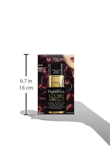 L'Oreal Paris Superior Preference Mousse Absolue, 556 Medium Mahogany Brown