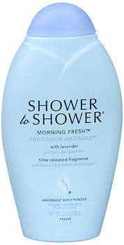 Shower To Shower Absorbent Body Powder Morning Fresh - 13 Oz, Pack Of 5