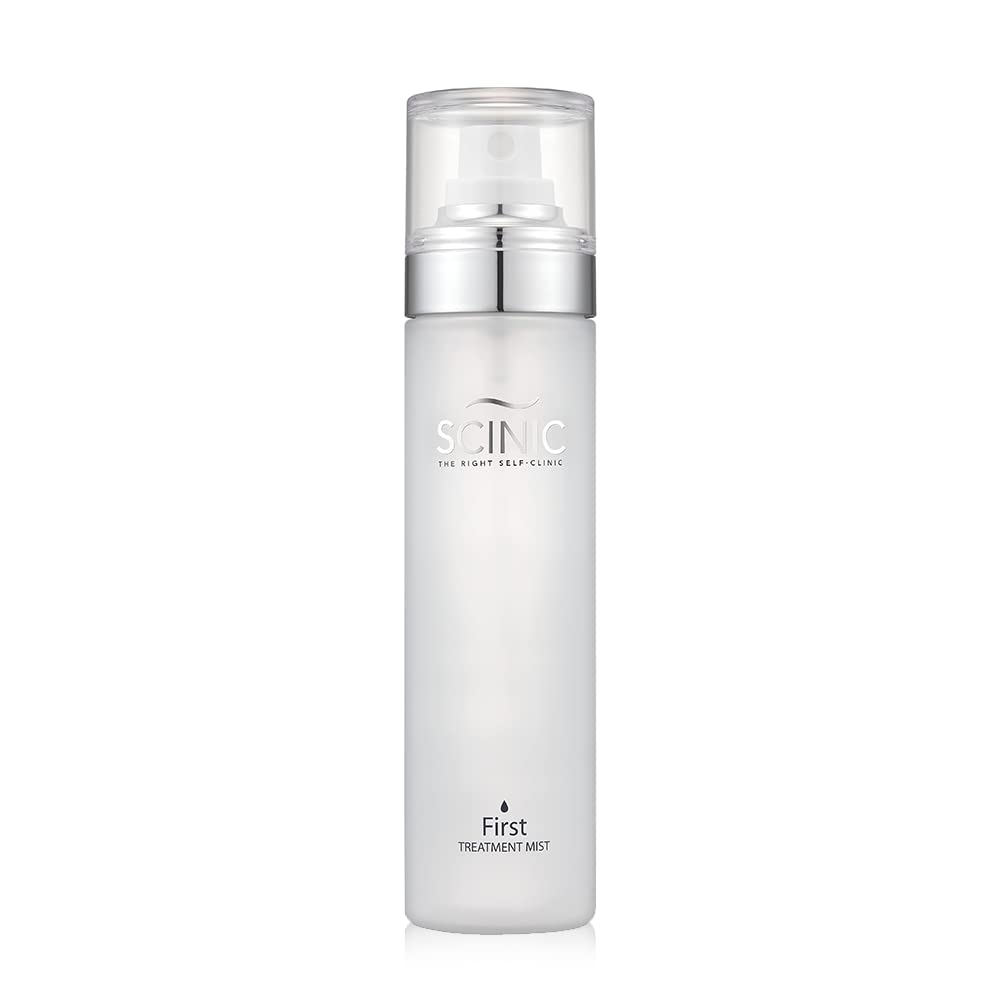 Scinic First Treatment Mist, Face Toner For Dry And Sensitive Skin, Thin Watery ExtractType Mist Type Essence For Healthy And T