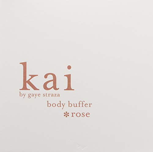 Kai Body Buffer Rose, 2 Count, Innovative Bath Sponges That Gently Exfoliates Skin While Cleansing The Body With A Fresh + Clean