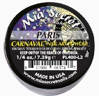 Mia Secret Nail Art Powder Carnaval Collection  .25 oz (Paris)