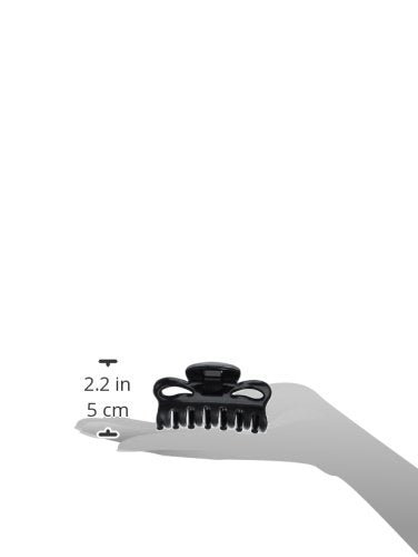 Goody Ouchless Flexible No Metal Bowtie Claws, Large (Pack of 3)