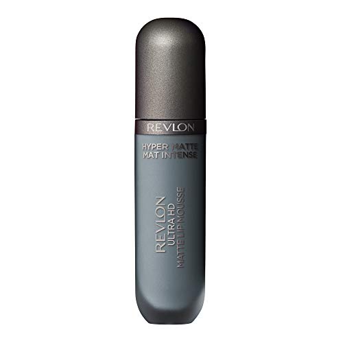Revlon Ultra Hd Lip Mousse Hyper Matte, Longwearing Creamy Liquid Lipstick In Blue, Blue Oasis (835), 0.2 Oz
