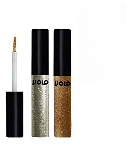 Volo Waterproof Glitter Eye Liner (Light Copper & Copper)
