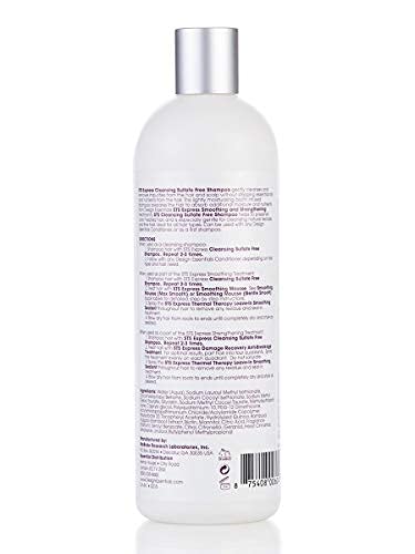 Design Essentials Strengthening Therapy Sulfate Free Shampoo, 16 oz - Gentle Cleansing Formula for Stronger Hair, Pack of 2