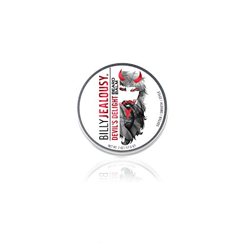 Billy Jealousy Devil 'S Delight Moisturizing Strengthening & Softening Everyday Scented Beard Balm, 2 Oz.