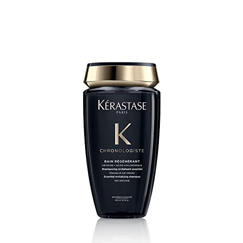 Kerastase Chronologiste Raganarant Shampoo  Revitalizes Hair & Scalp  With Hyaluronic Acid & Vitamin E  For Dull, Dry, Brittle &