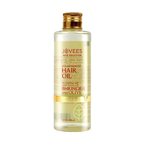 Jovees Herbal Bringraj & Olive Bio Advanced Hair Oil |For Dry & Damaged Hair | Nourishes Scalp & Hair Follicles | Reduces Dandr