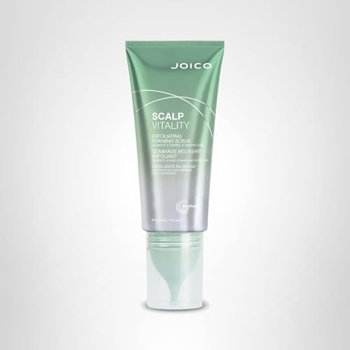 Joico Scalp Vitality Exfoliating Foaming Scrub | Supports A Healthy & Balanced Scalp | For Dry, Oily and Itchy Scalp | Removes E