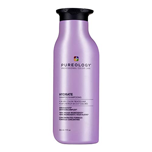 Pureology Hydrate Moisturizing Shampoo For Medium To Thick Dry, Color Treated Hair Asulfate-Free Vegan