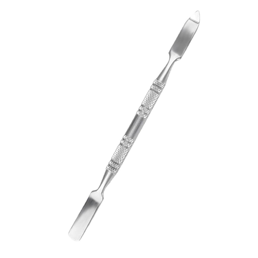 Atorse Stainless Steel Cosmetic Makeup Spatula Nail Art Pigment Lip Color Blending Mixing Stick