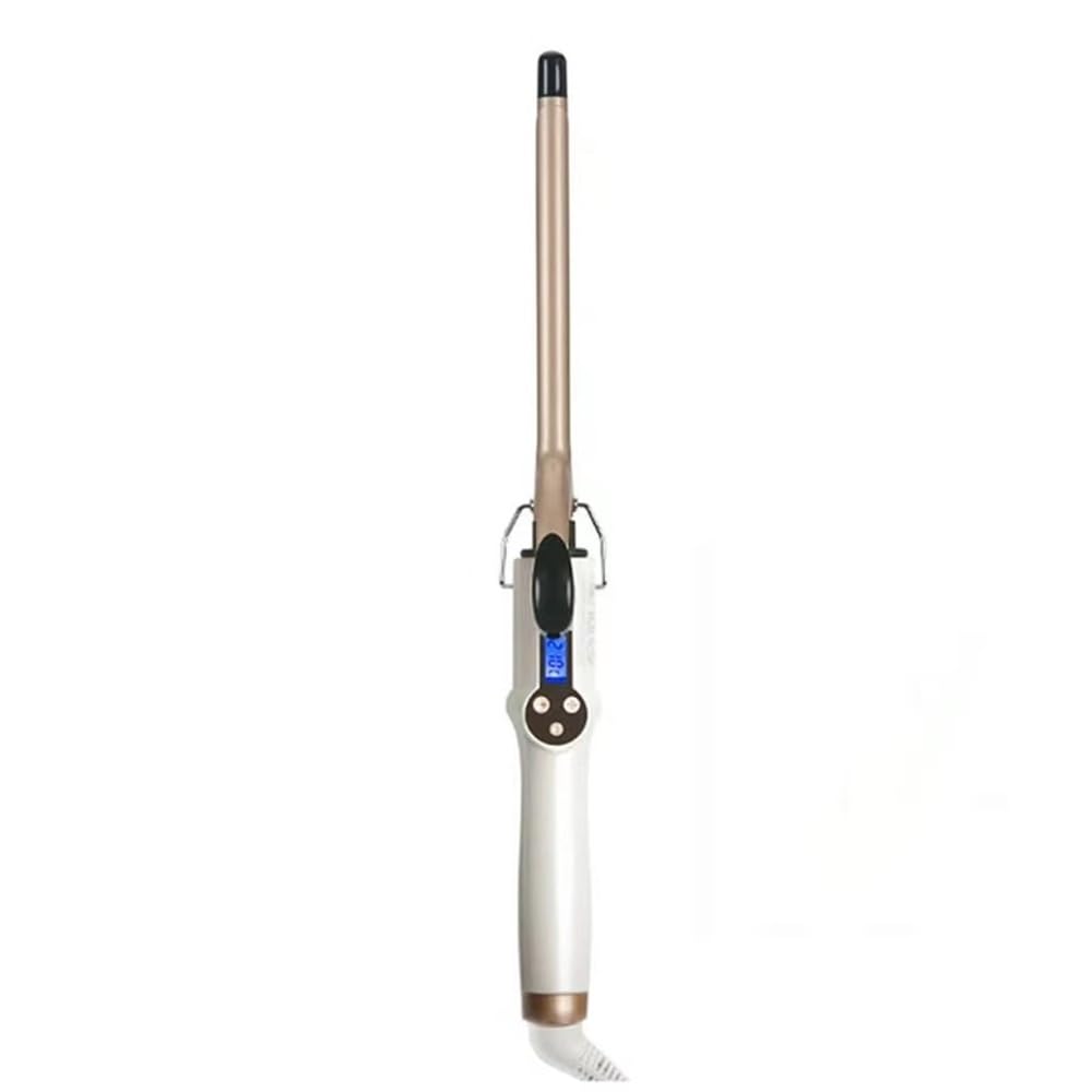 Electric Professional Ceramic Hair Curler LED Curling Iron Roller Curls Wand Waver Hair Straightener Styling Tool 9mm38mm(9mm,U