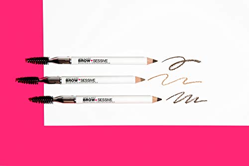 Eyebrow Pencil By Wet N Wild Brow-Sessive Brow Makeup Pencil Liner Blending Brush, Precise, Fine Tip, Shapes, Defines, Fills, Bl