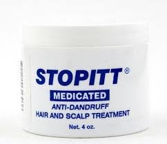 Stopitt Medicated Shampoo 8oz + Anti-dandruff Hair and Scalp Treatment 4 Oz