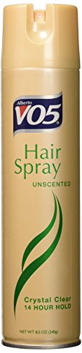 Alberto Vo5 Crystal Clear 14 Hour Hold Hair Spray Regular, 8.5 Ounce