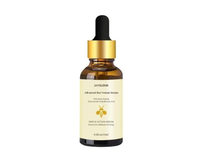 Yeluri Products Bee Venom Face Serum  AntiAging & Anti Acne Face Serum, Moisturizing Serum For Men & Women 30Ml