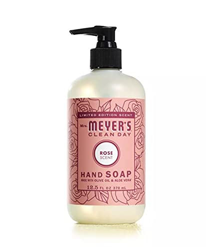 Mrs. Meyer 'S Clean Day Liquid Hand Soap,Rose 12.5 Oz, (Pack - 6)