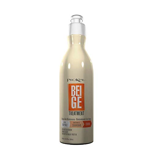 Prokpil Beige Almendra Tratamiento Color | Nuance for Light Blond Hair Beige Color Treatment | Maintenance | Matizante Rubio 10.