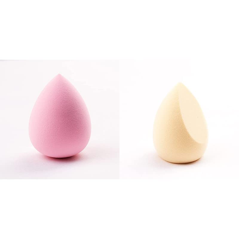 Rectyo Gallery 2 Pcs Makeup Sponge  Foundation Beauty Blender Sponge  Blending Liquid Foundations, Creams And Powders, Wet & D