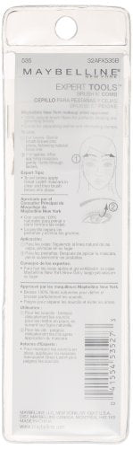 Maybelline Expert Tools Short Handle Brush and Comb, 2 Count (Pack of 1)