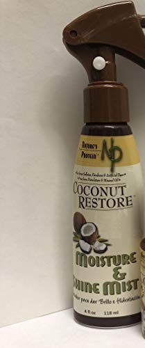 Leebeauty.Com Nature'S Protein Coconut Restore Moisture And Mist, 4 Oz