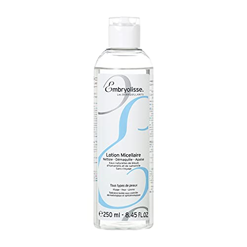 Embryolisse Micellar Lotion - Make-Up Remover, Facial Cleanser & Moisturizer - No Soap Or Water Needed (8.45 Fl Oz)