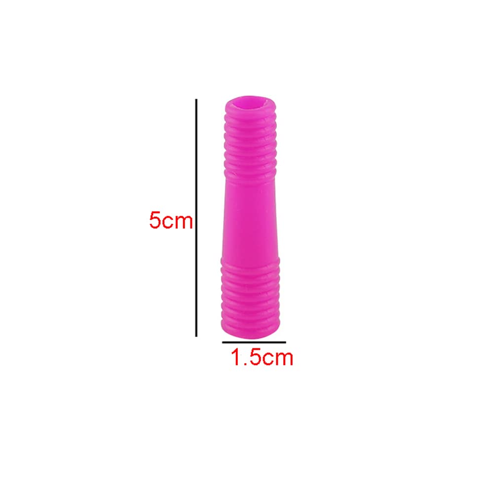 12Pcs Silicone Nipper Cover Protective Sleeve Nail Cuticle Scissors Cap for Manicure Pedicure Tools Nail Cuticle Scissors Dead S