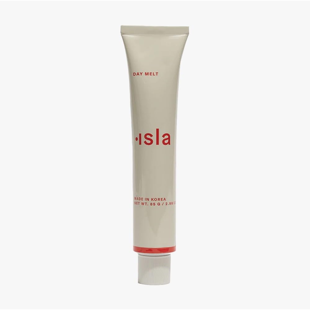 ISLA Day Melt Cleansing Balm Melts Makeup, SPF & Pollution Without Stripping, Olive Fruit Oil, Crystalline Cellulose & Vitamin E