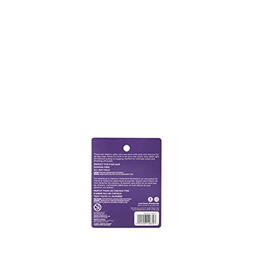 Goody Classics Rubberband, Black, 250-Count