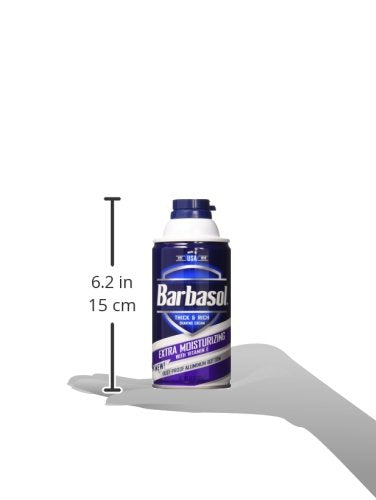 Barbasol Extra Moisturizing With Vitamin E Shaving Cream, 10 oz., 2 Piece