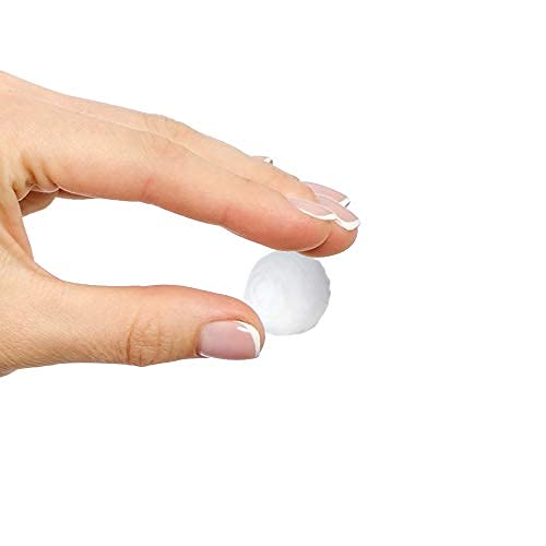DecorRack 3000 Mini cotton Balls for Make-Up, Nail Polish Removal, Nail Salons, Multi-Purpose, Made from 100% Natural cotton, So