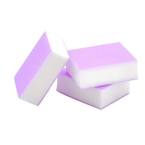 Tachibelle 150 Pcs Premium Made In Korea Purple Mini Buffer Blocks Double-Sided For Natural Nails, Manicure & Pedicures, Designe