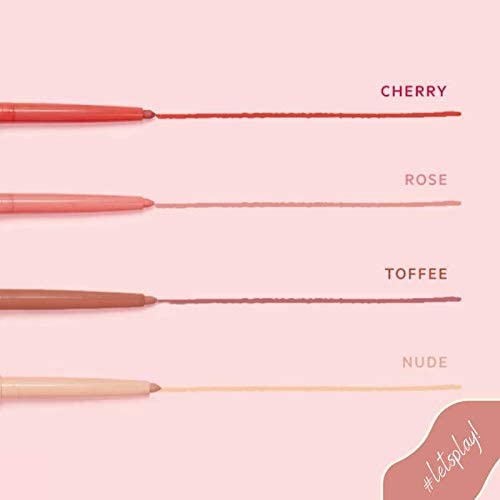 Flower Beauty Petal Pout Lip Liner - Smooth & Creamy Lip Liner With Pigment Rich Color, Prevents Feathering Of Lip Color, Comes