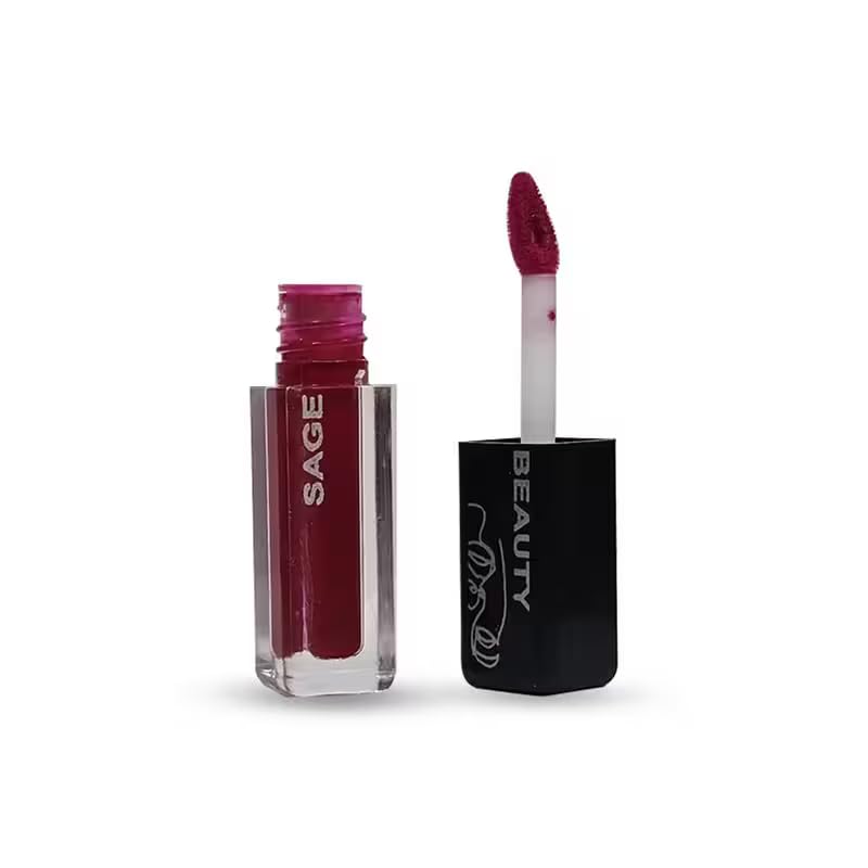 Sage Beauty Forever Matte Liquid Lipstick, TransferProof, SmudgeProof, Long Lasting, Infused With Vitamin E & Jojoba Oil  Per