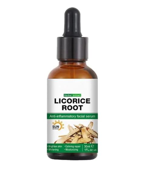 Zeroluxury Licorice Root Face Serum | Brightening Face Serum For Even Skin Tone | Dark Spot Remover | AntiAging Serum | Suitabl