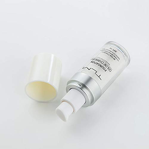 nvyue TLM Colour Changing Foundation - Natural, SPF15, 30ML, Moisturizing BB Cream, Hides Wrinkles & Lines