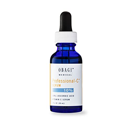 Obagi Professional C Serum 10%, Vitamin C Facial Serum With Concentrated 10% L Ascorbic Acid For Normal To Oily Skin, 1.0 Fl. Oz