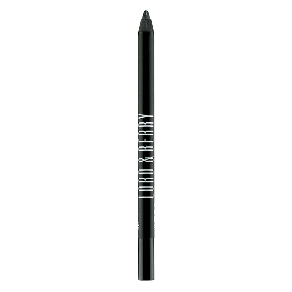 Lord & Berry Smudgeproof Eye Liner - Soft & Creamy Vegan Formula, Long Lasting Morning To Night Waterproof Eyeliner Pencil, Easy
