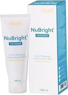 Nubright Face Wash, Gentle Cleansing And Brightening, All Skin Types, 100 Ml