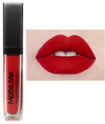 Elitewave Matte Lip Ultra Smooth Matte Liquid Lipstick Red Color